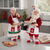 The Canton Christmas Shop Santa Claus and Mrs Clause Cookie Plate Pie Kurt Adler Fabriche Collectible Figurines FA0146